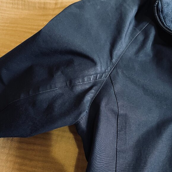 Pendleton Plaid Lined Rain Jacket - W's S, Black - Picture 10 of 10